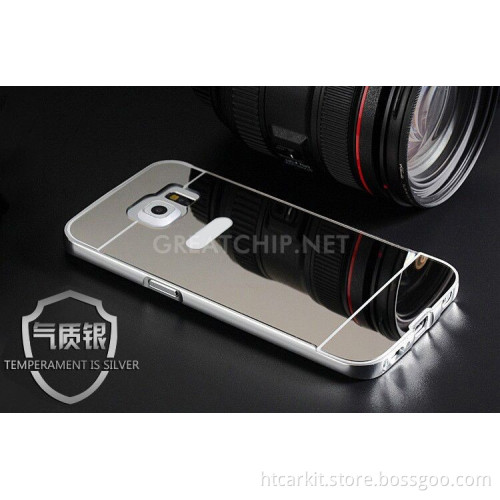 For samsung galaxy note5 metal mirror aluminum bumper case